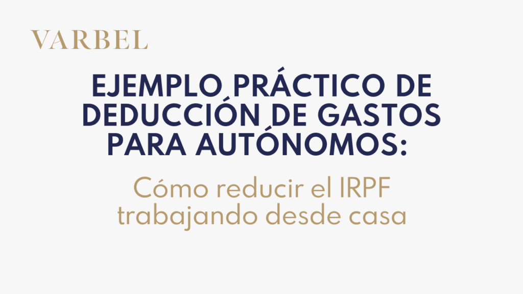 cómo reducir el IRPF trabajando desde casa